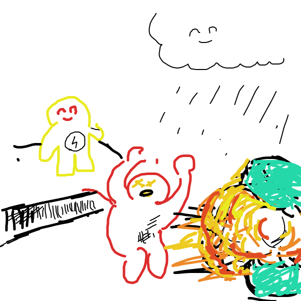  - Online Drawing Game Comic Strip Panel by esehara