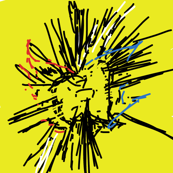 Drawing in The Battle by esehara