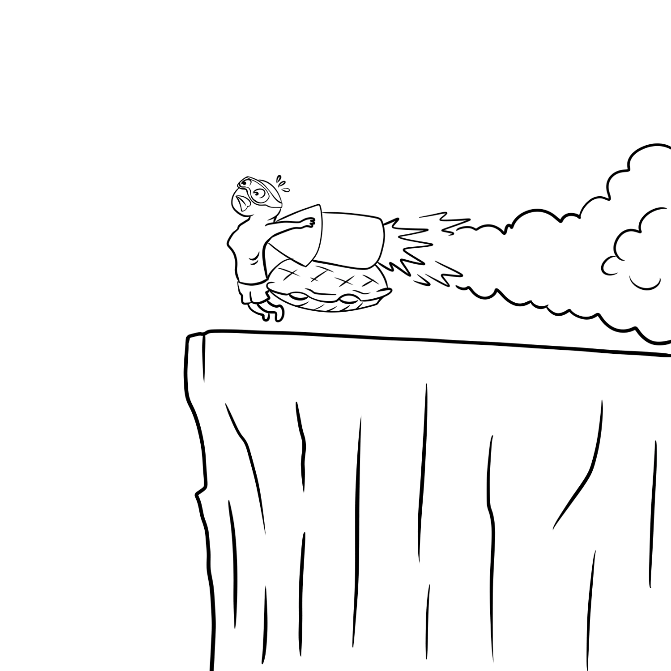  - Online Drawing Game Comic Strip Panel by Wizard Croissant