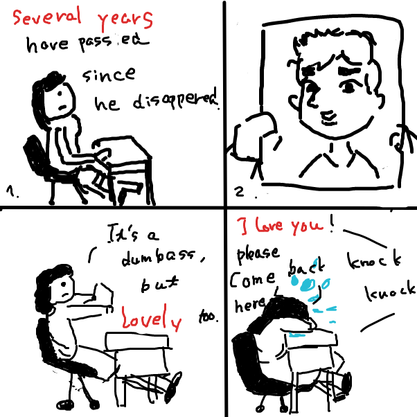  - Online Drawing Game Comic Strip Panel by esehara