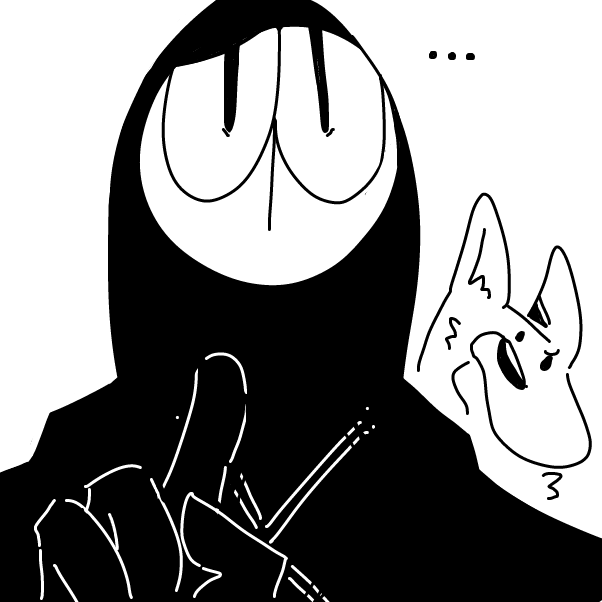 idk lol they saw something - Online Drawing Game Comic Strip Panel by Peler