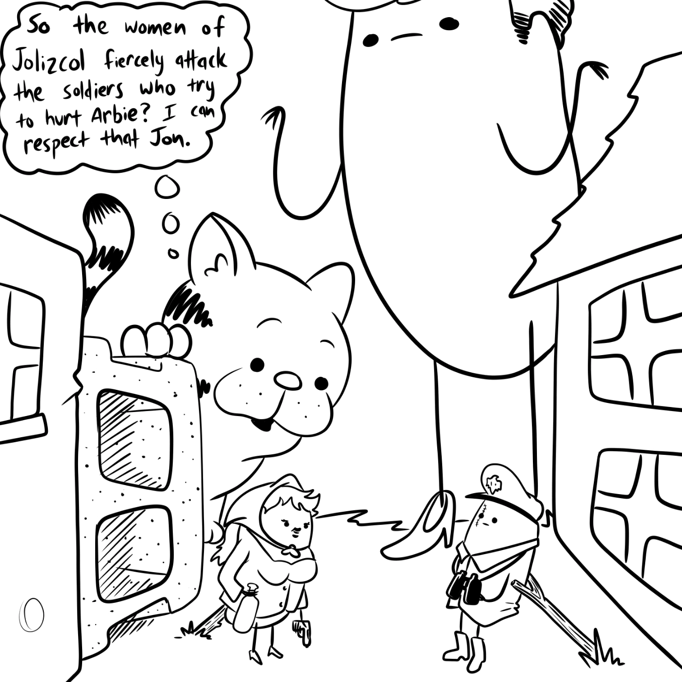  - Online Drawing Game Comic Strip Panel by Wizard Croissant