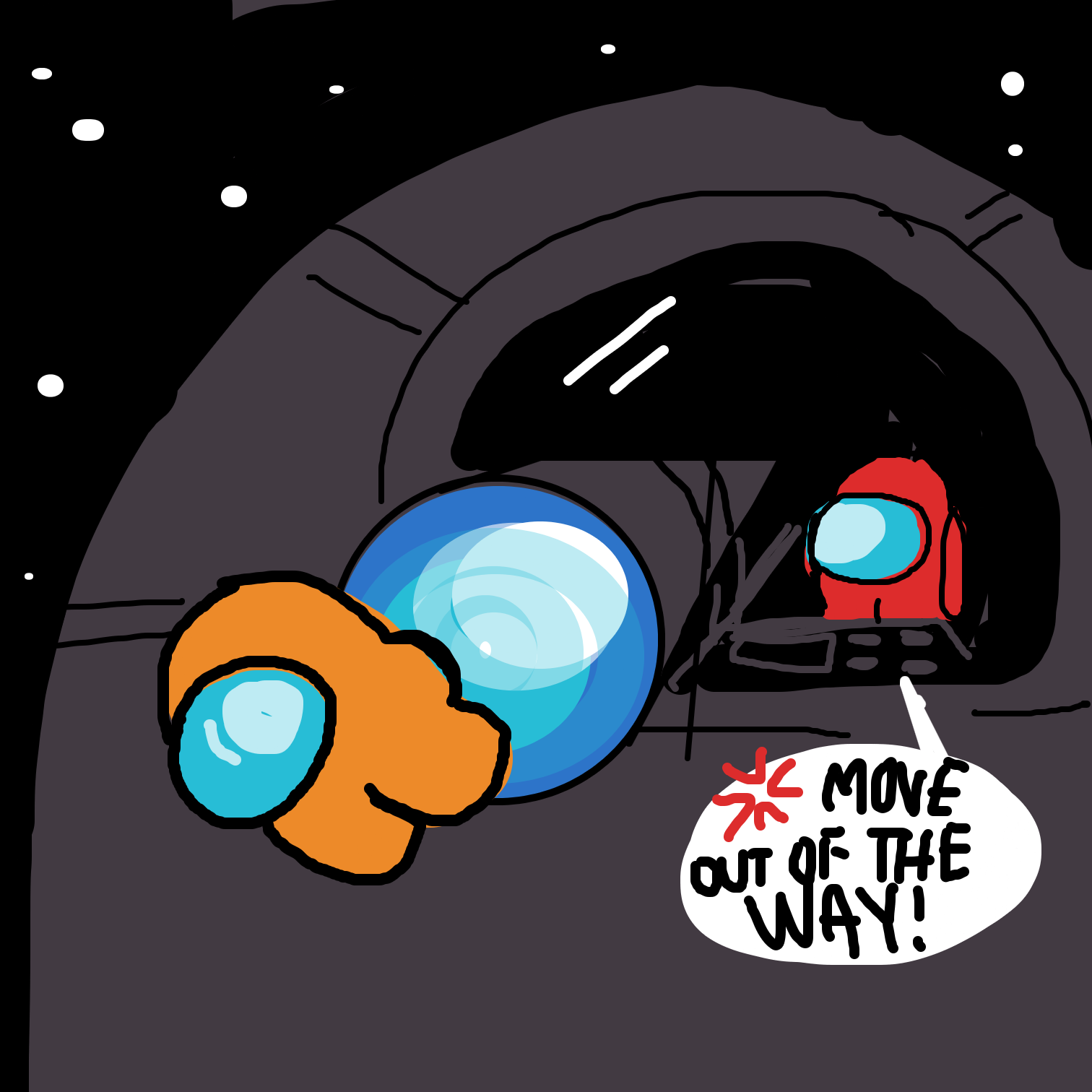  - Online Drawing Game Comic Strip Panel by Juleefish 