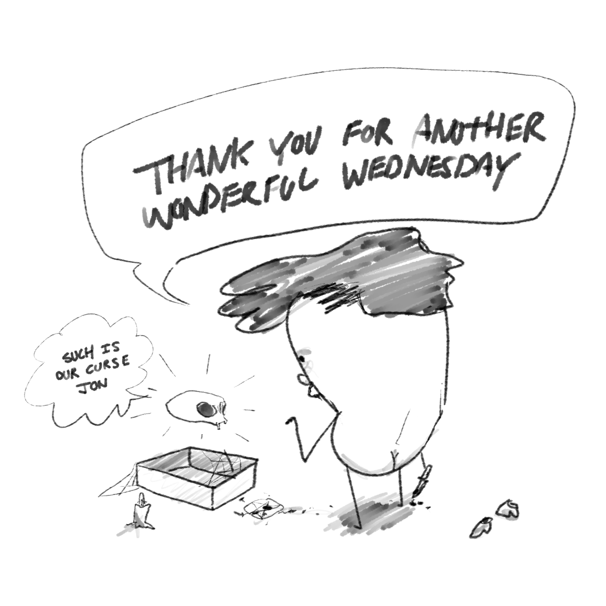 Drawing in Garflunkle by Potato Man