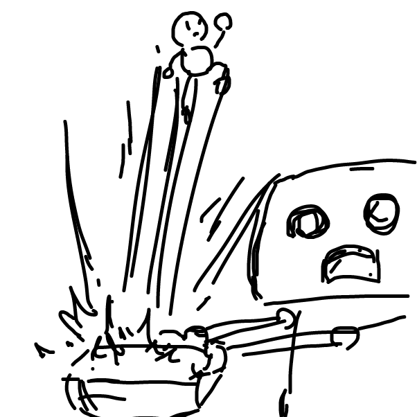 Drawing in Sandwich IV: OUTTA MY HOUSE!!!!! by esehara