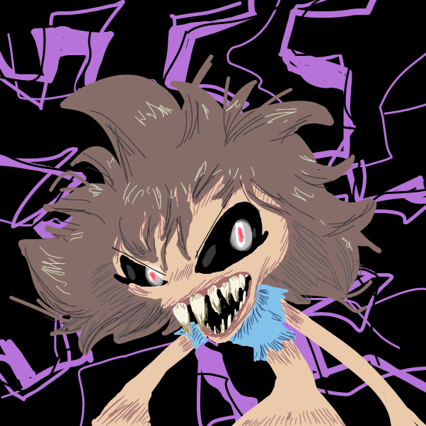 Drawing in What's your scary face? by Sasha_Cakes