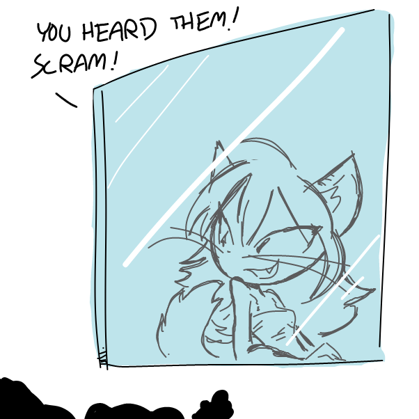 Drawing in Cat Girl Rescue by Sasha_Cakes