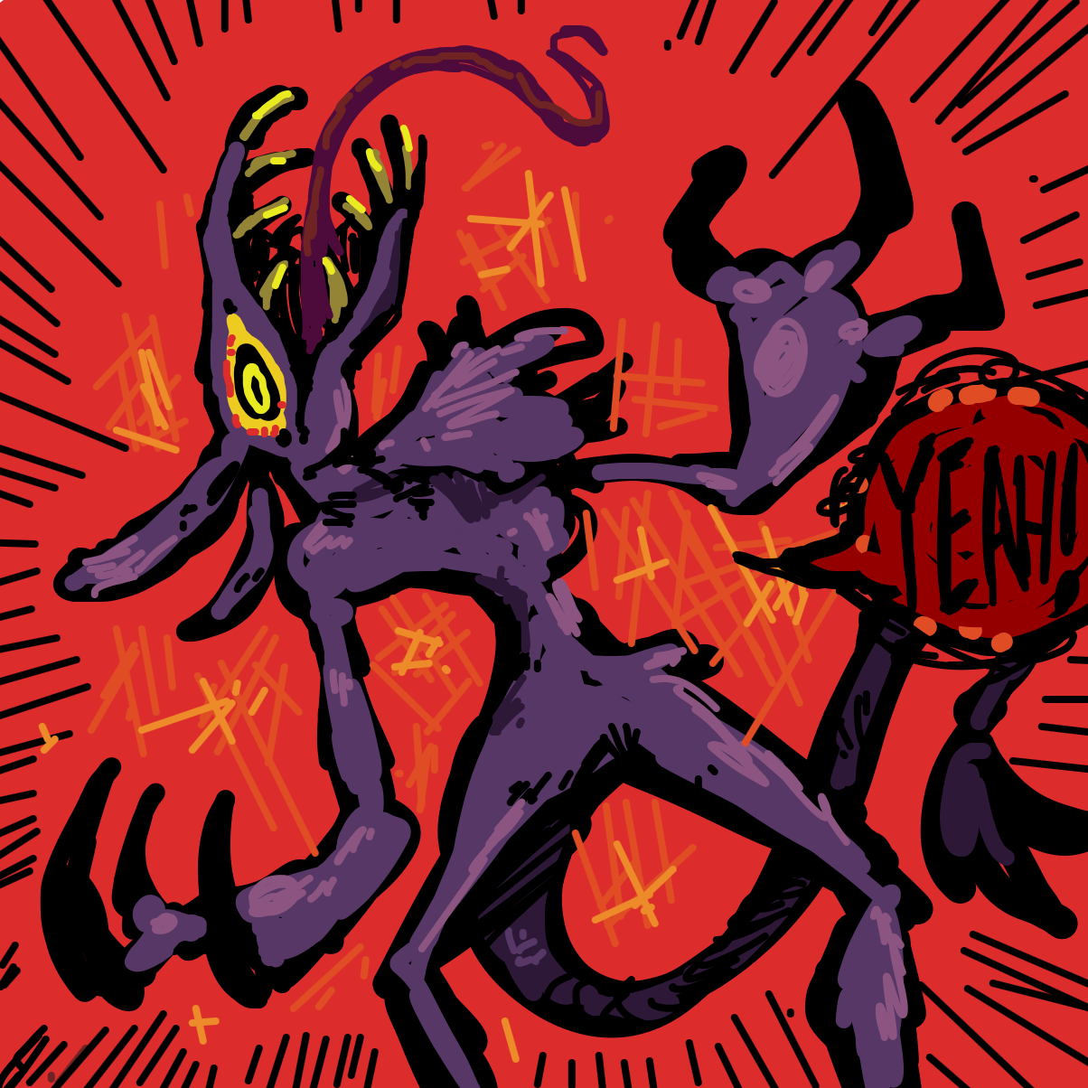 Drawing in Dunkel by Soap