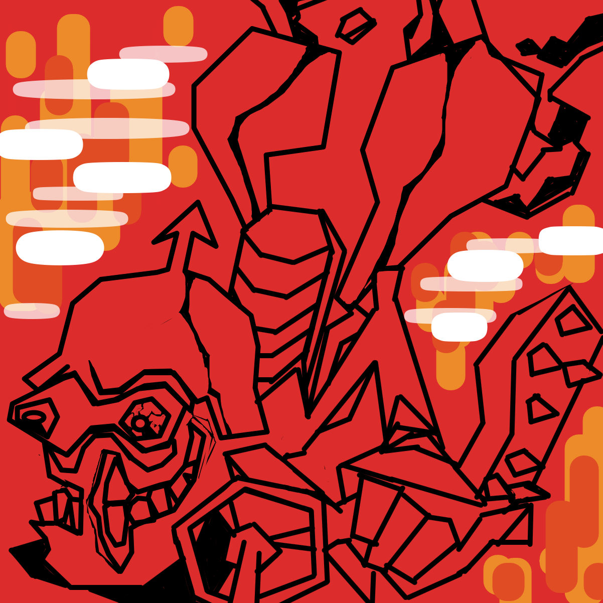 Out on the road riding crazy!
Burning tires and starting forest fires! - Online Drawing Game Comic Strip Panel by JTest