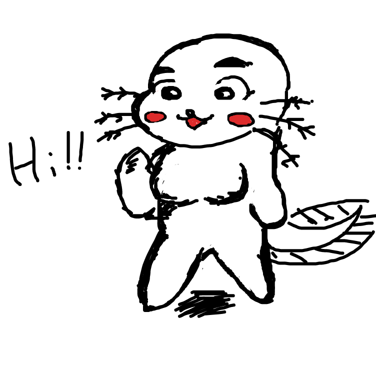 Drawing in Axolotl by esehara