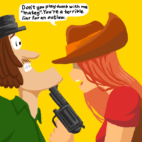  - Online Drawing Game Comic Strip Panel by SeanTrunks