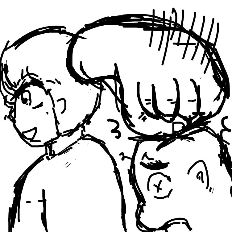 Drawing in My crush by esehara