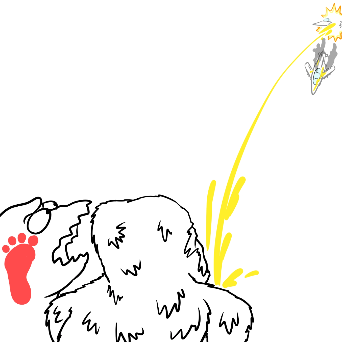  - Online Drawing Game Comic Strip Panel by Wizard Croissant