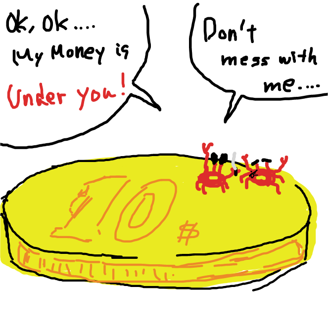 Drawing in crabs by esehara