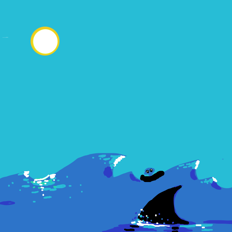 Drawing in Left out on Sea by ThaSilentArtist