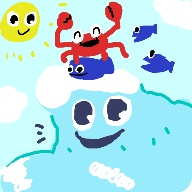 Drawing in Wave by esehara