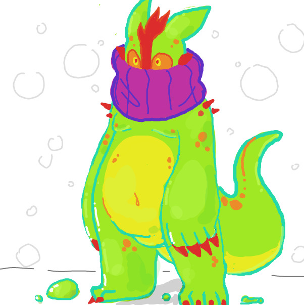 Goop ! - Online Drawing Game Comic Strip Panel by Sluggishfella