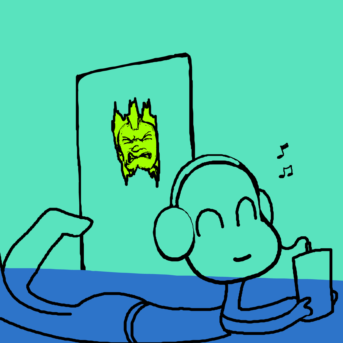  - Online Drawing Game Comic Strip Panel by TFD