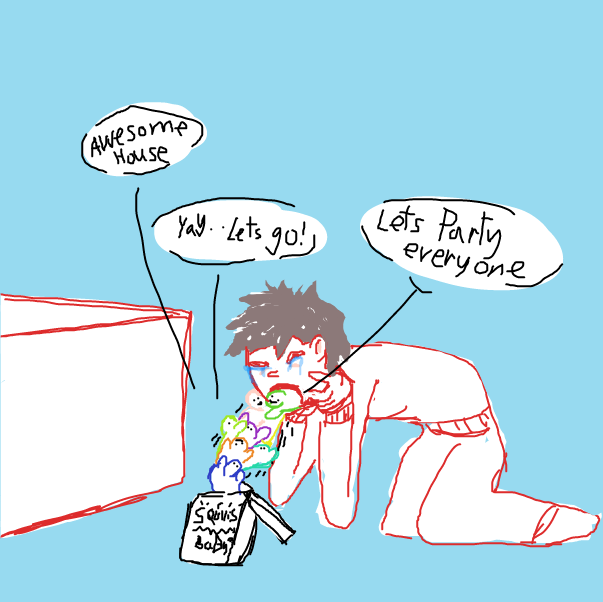 Drawing in in half off sale by Bountybooty