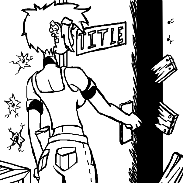  - Online Drawing Game Comic Strip Panel by SeanTrunks