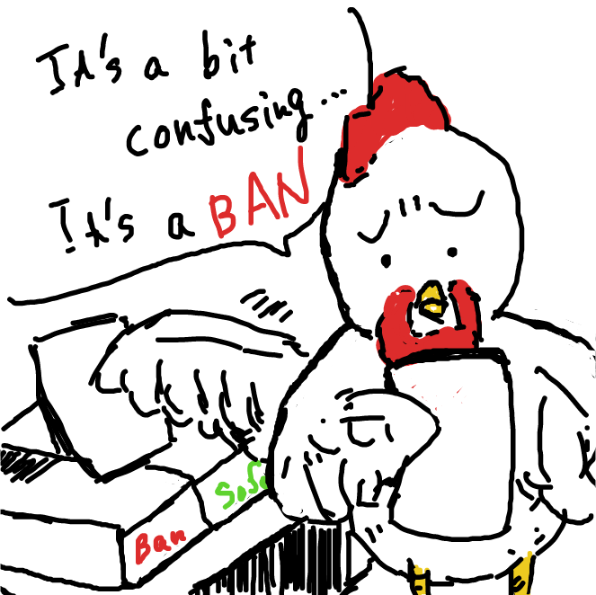 Drawing in What bout me? by esehara