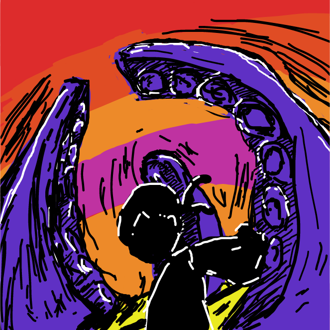  - Online Drawing Game Comic Strip Panel by esehara