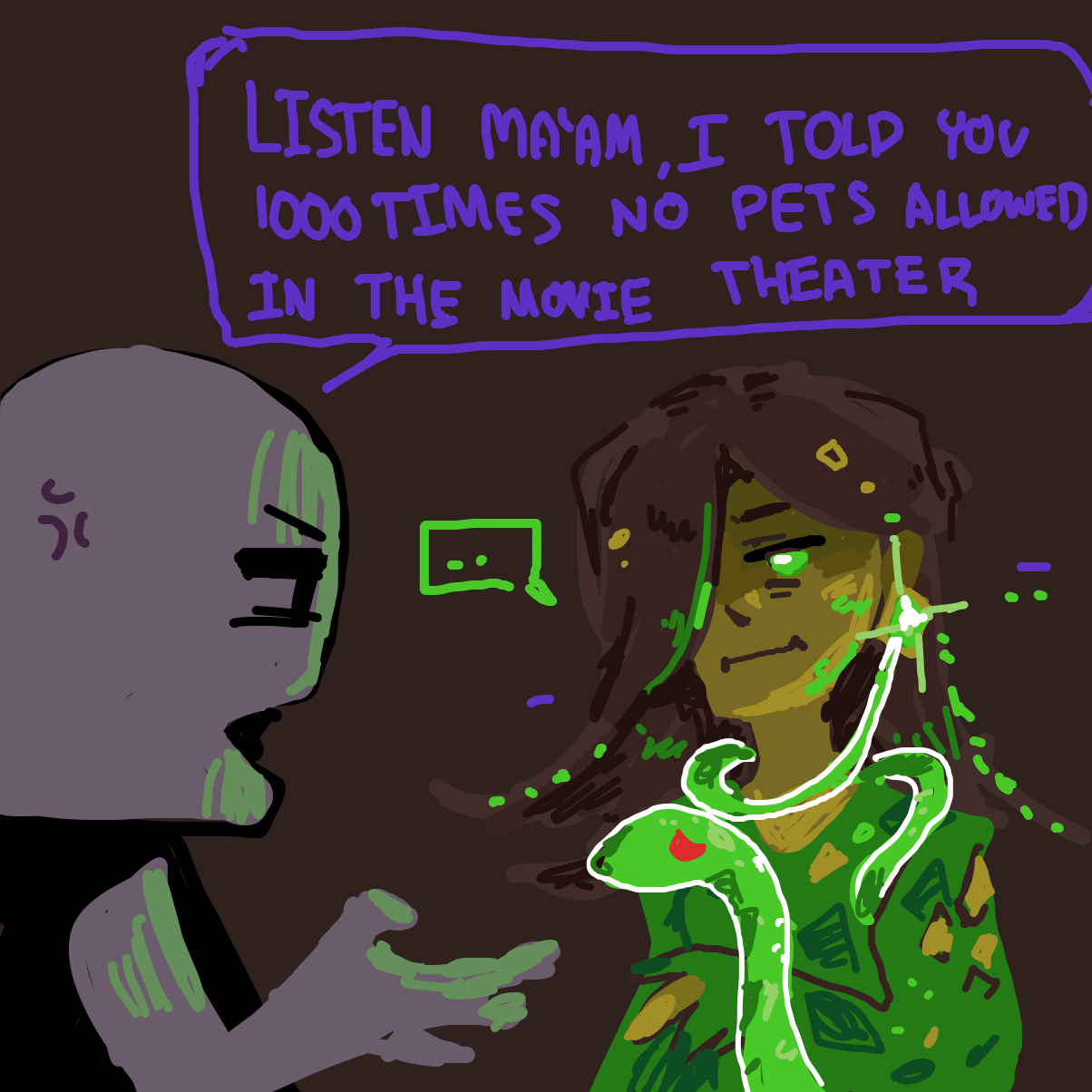 Drawing in 👁 by Soap