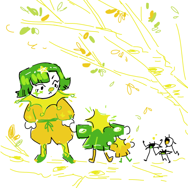 little birch fellas - Online Drawing Game Comic Strip Panel by Cea