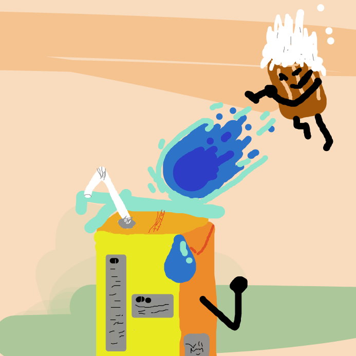 Drawing in Root Beer Kung Fu by Javimations