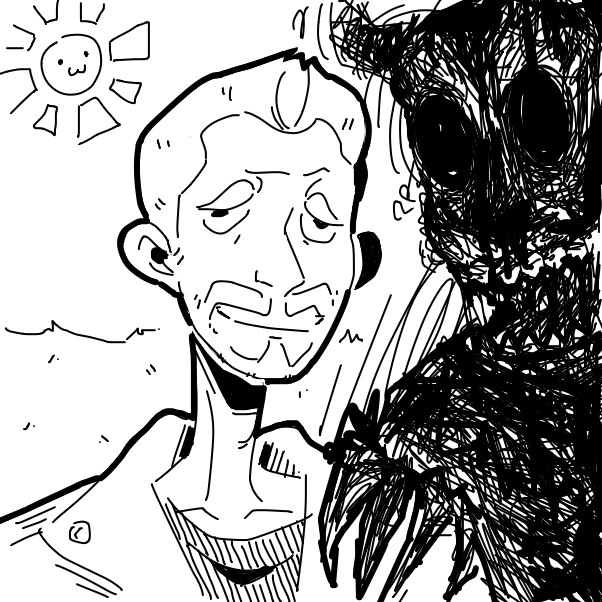 :^) - Online Drawing Game Comic Strip Panel by Peler