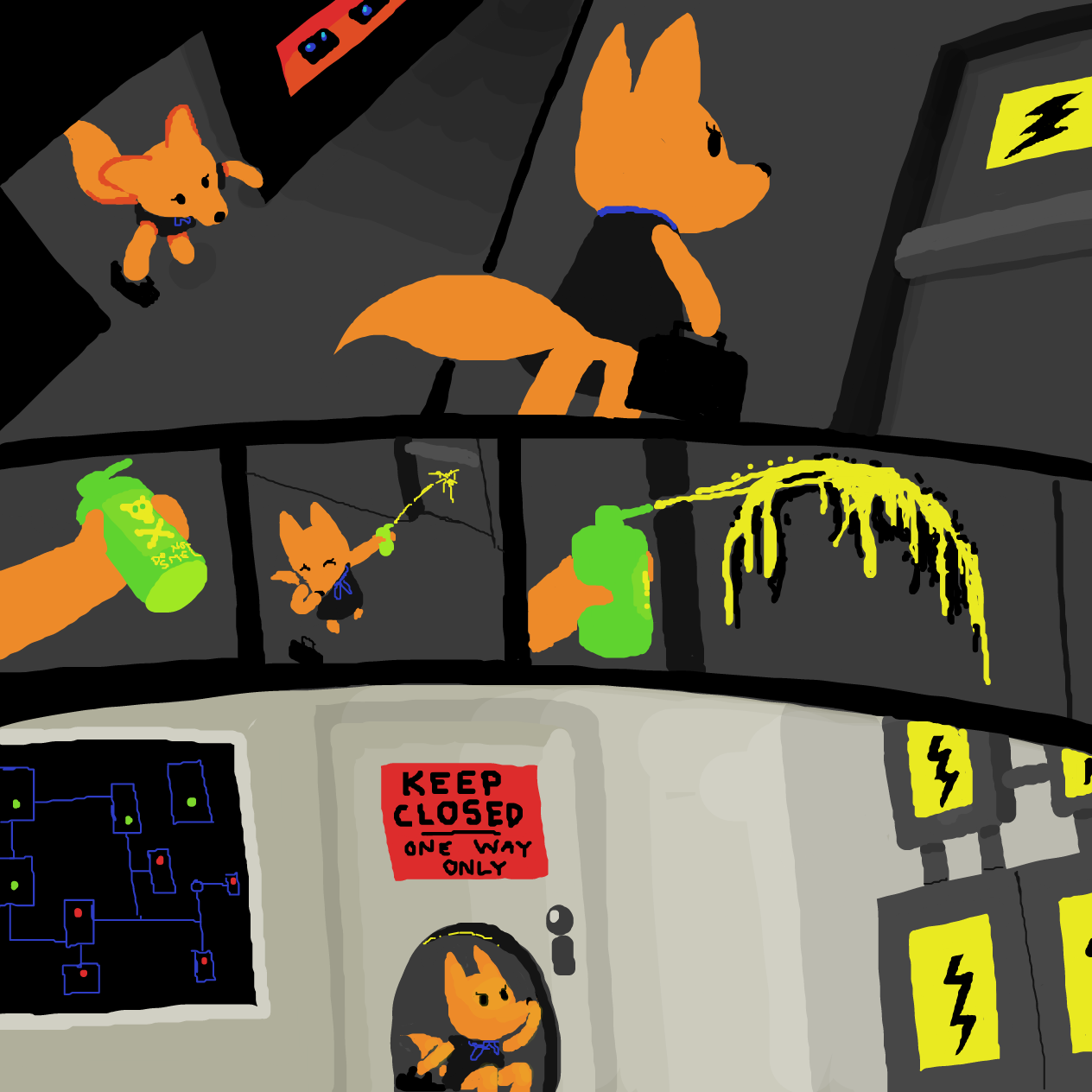 Drawing in To The Vault by TFD