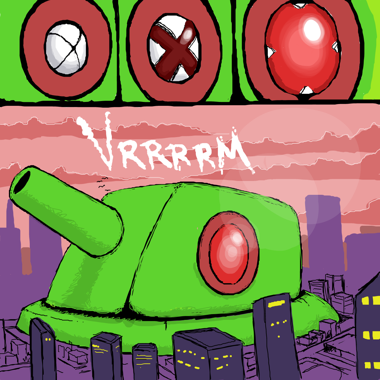  - Online Drawing Game Comic Strip Panel by TFD