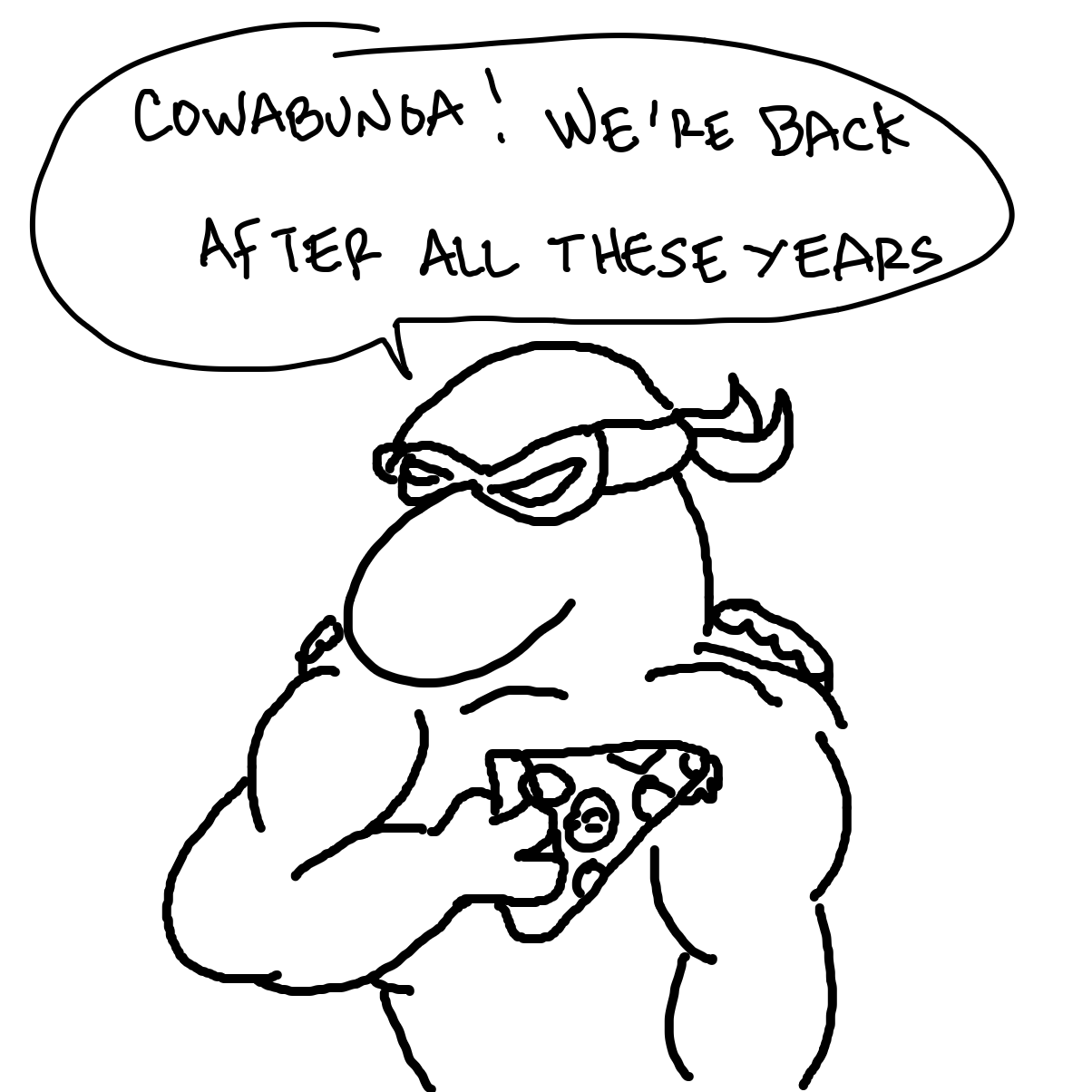  - Online Drawing Game Comic Strip Panel by rex