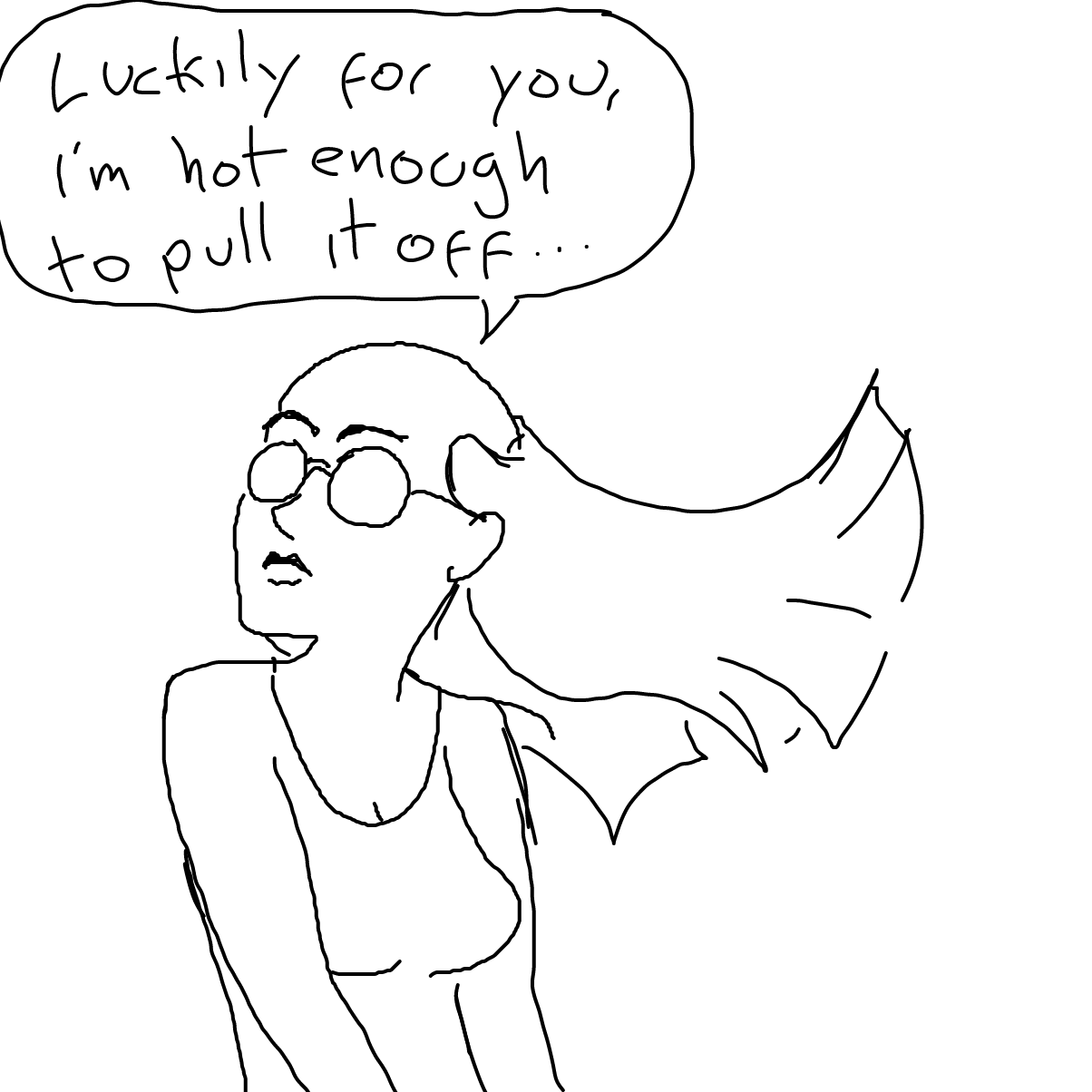 Drawing in Hairdresser chic by Sabandija