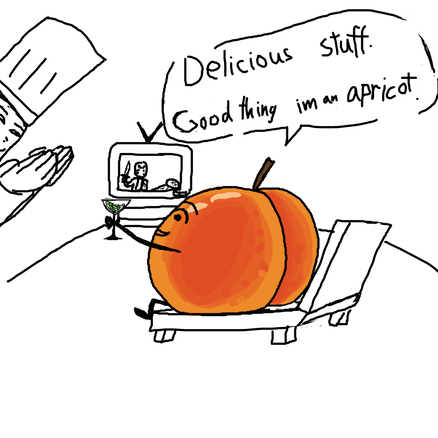 Drawing in Fruit Therapy by Bountybooty