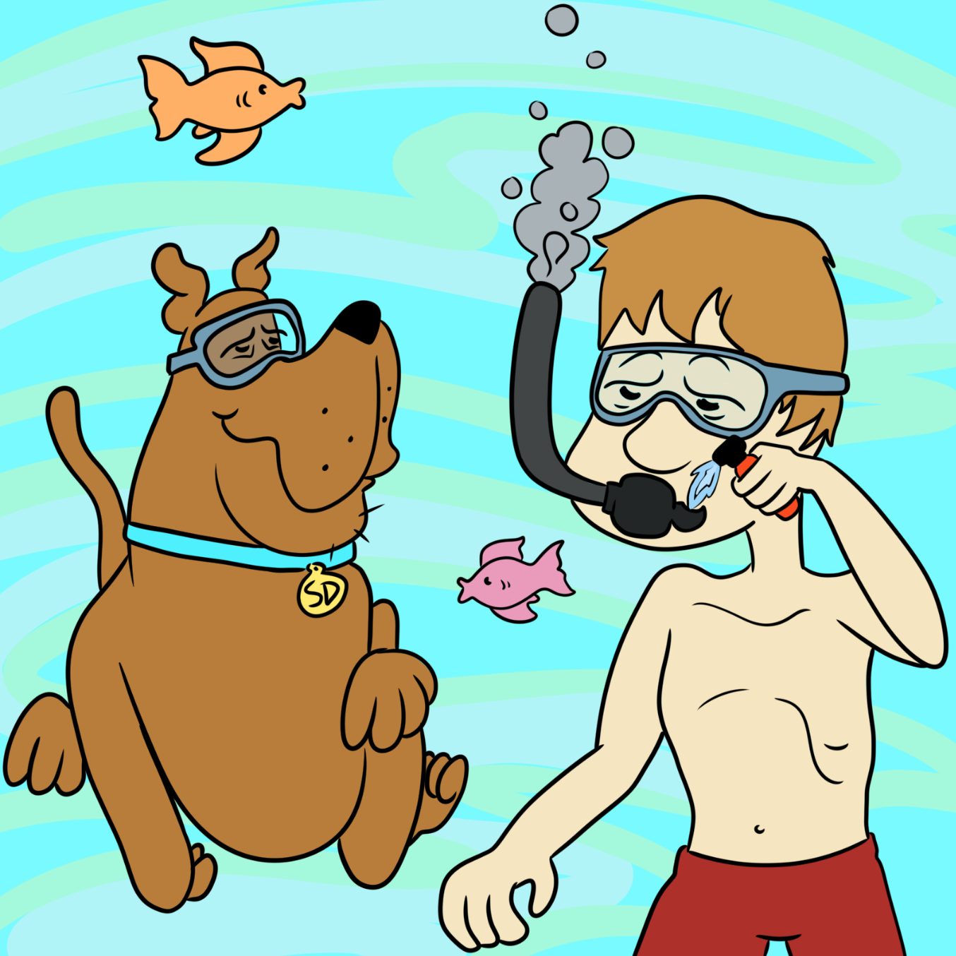  - Online Drawing Game Comic Strip Panel by Wizard Croissant