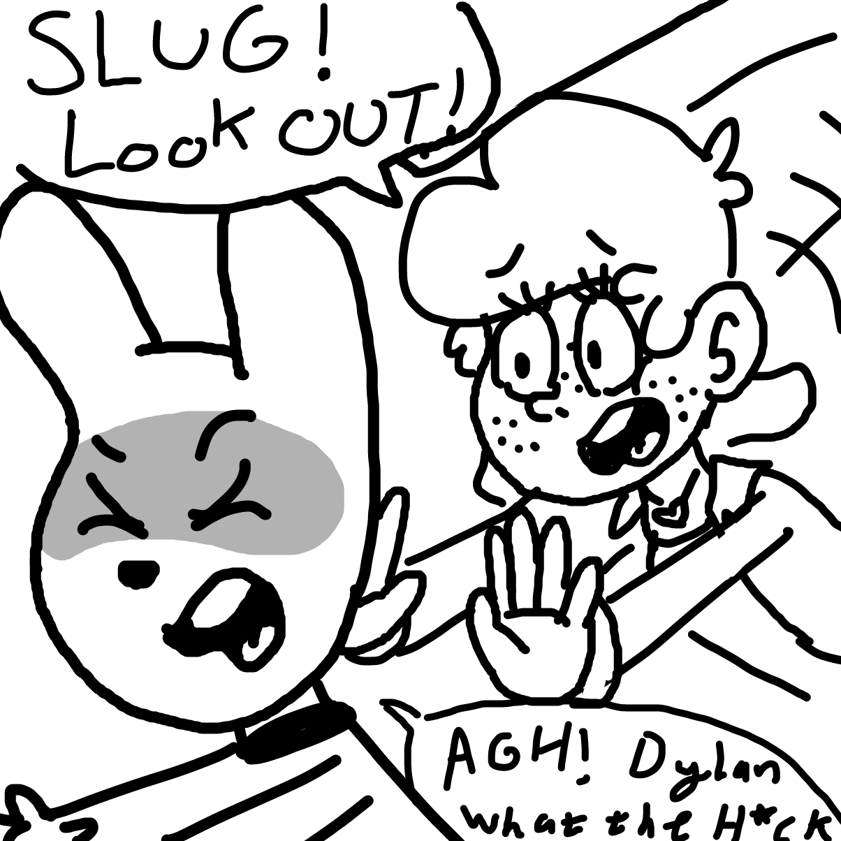  - Online Drawing Game Comic Strip Panel by CherryFlavored