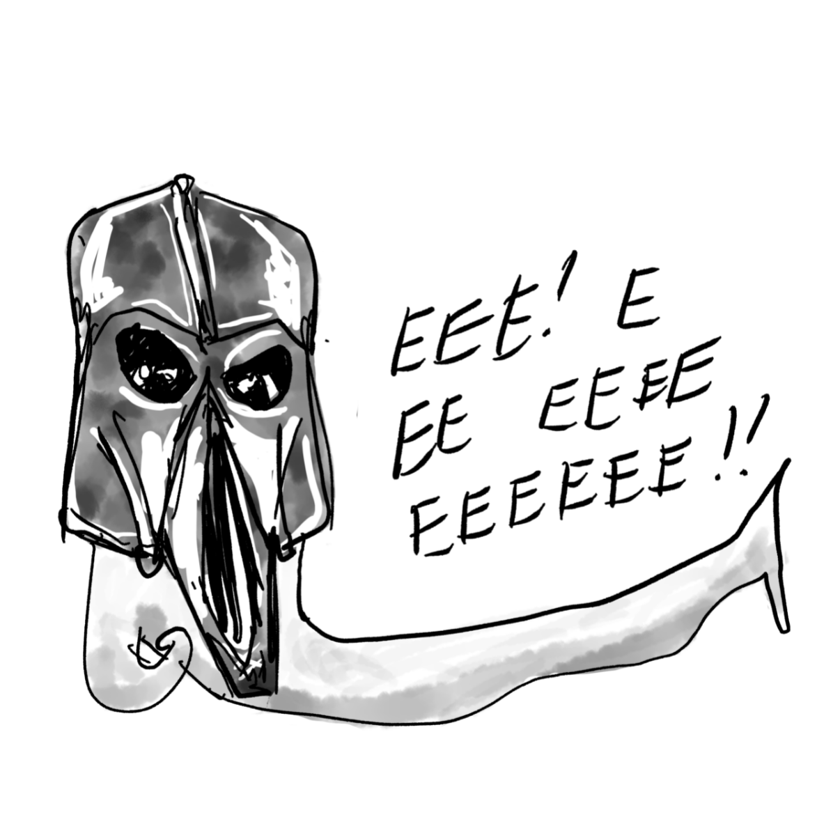 Drawing in A Galaxy Far Far Away In The Other Direction by Potato Man