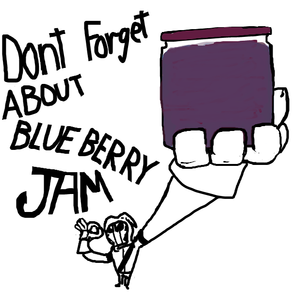 Drawing in Favorite Jam Flavor  by Bountybooty