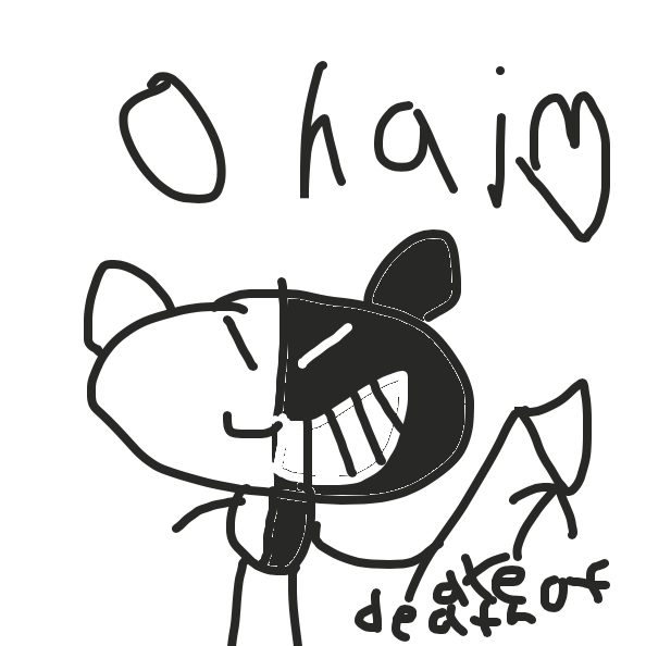 Drawing in my melody by Drawception guy