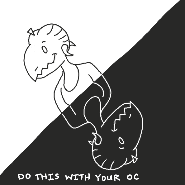 And on it goes - Online Drawing Game Comic Strip Panel by Simply_Kali