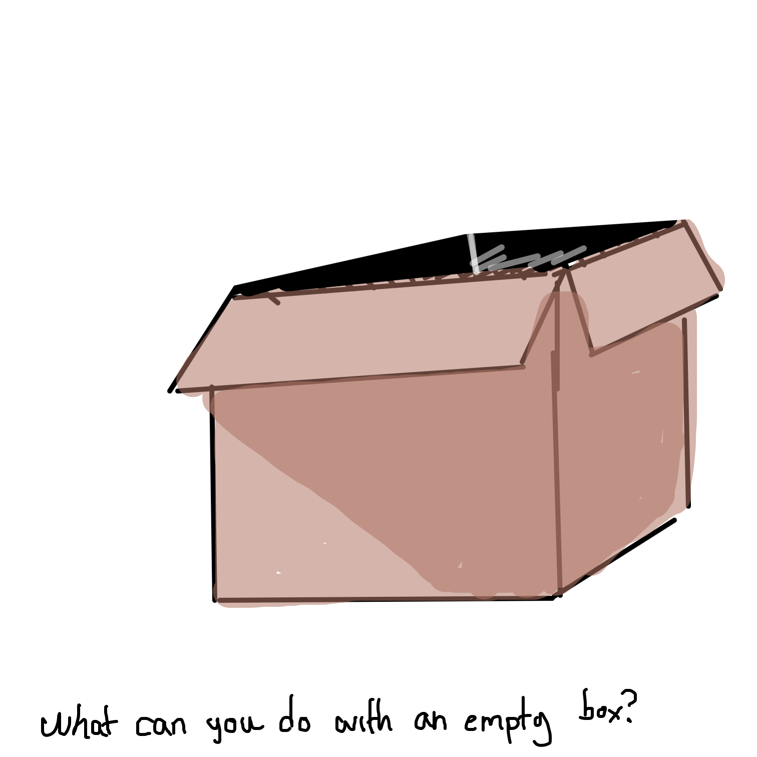 Drawing in Hey look! a box! by Juleefish 