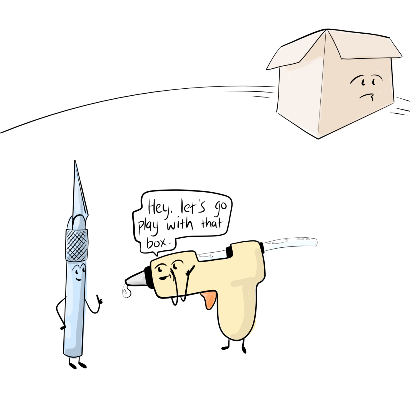  - Online Drawing Game Comic Strip Panel by Wizard Croissant