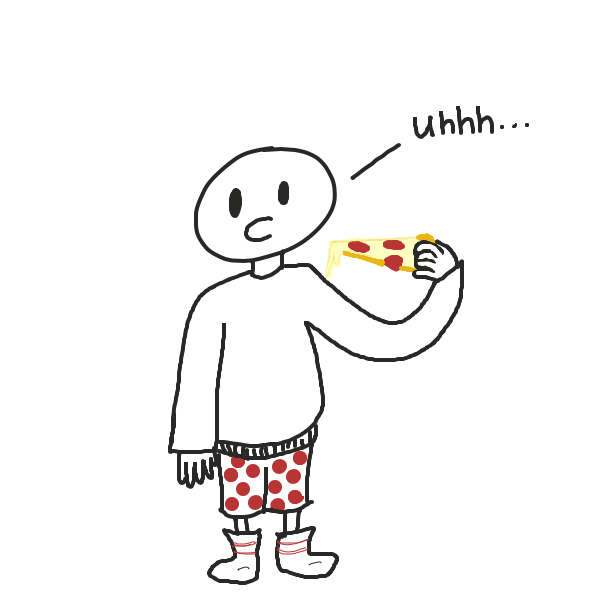 Pizza 🍕  - Online Drawing Game Comic Strip Panel by Simply_Kali