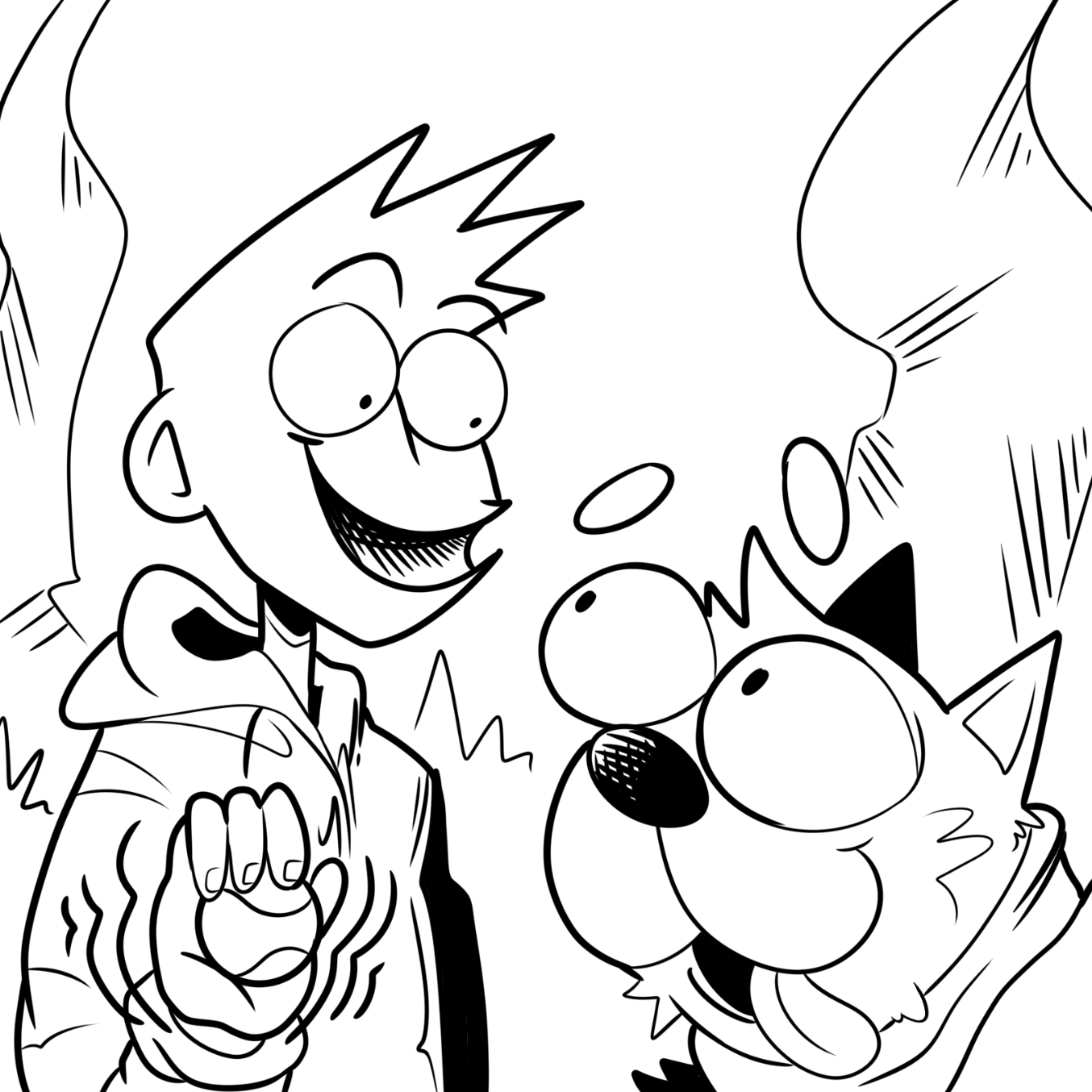  - Online Drawing Game Comic Strip Panel by Wizard Croissant