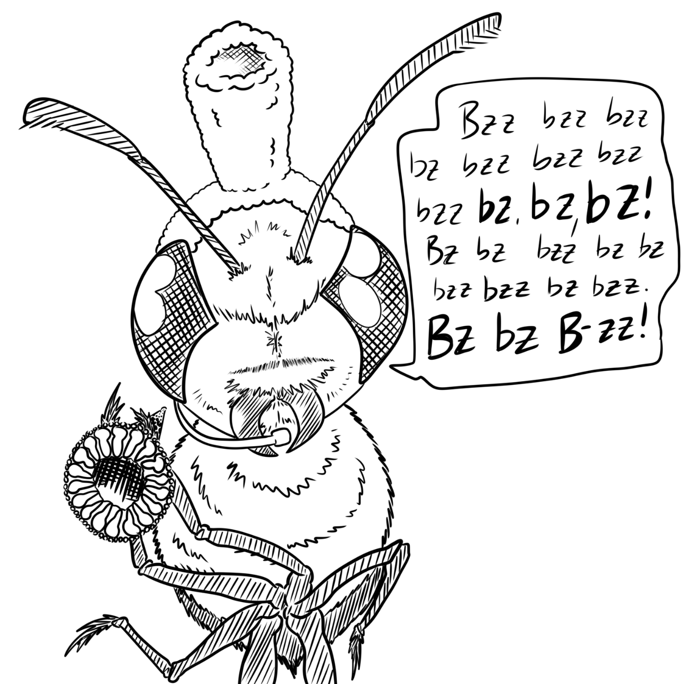 Drawing in Winner of the Gemini Croquet Contest by Wizard Croissant