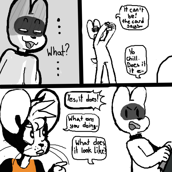  - Online Drawing Game Comic Strip Panel by Sluggishfella