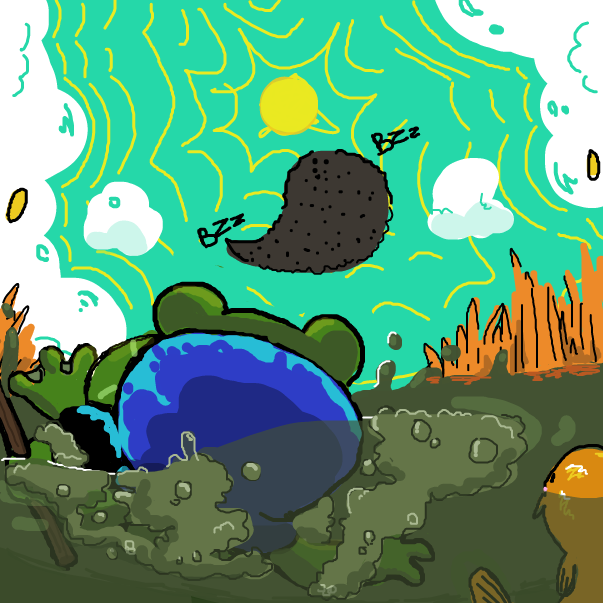  - Online Drawing Game Comic Strip Panel by Sluggishfella