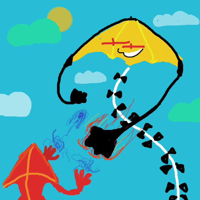 Drawing in 🪁 by Javimations