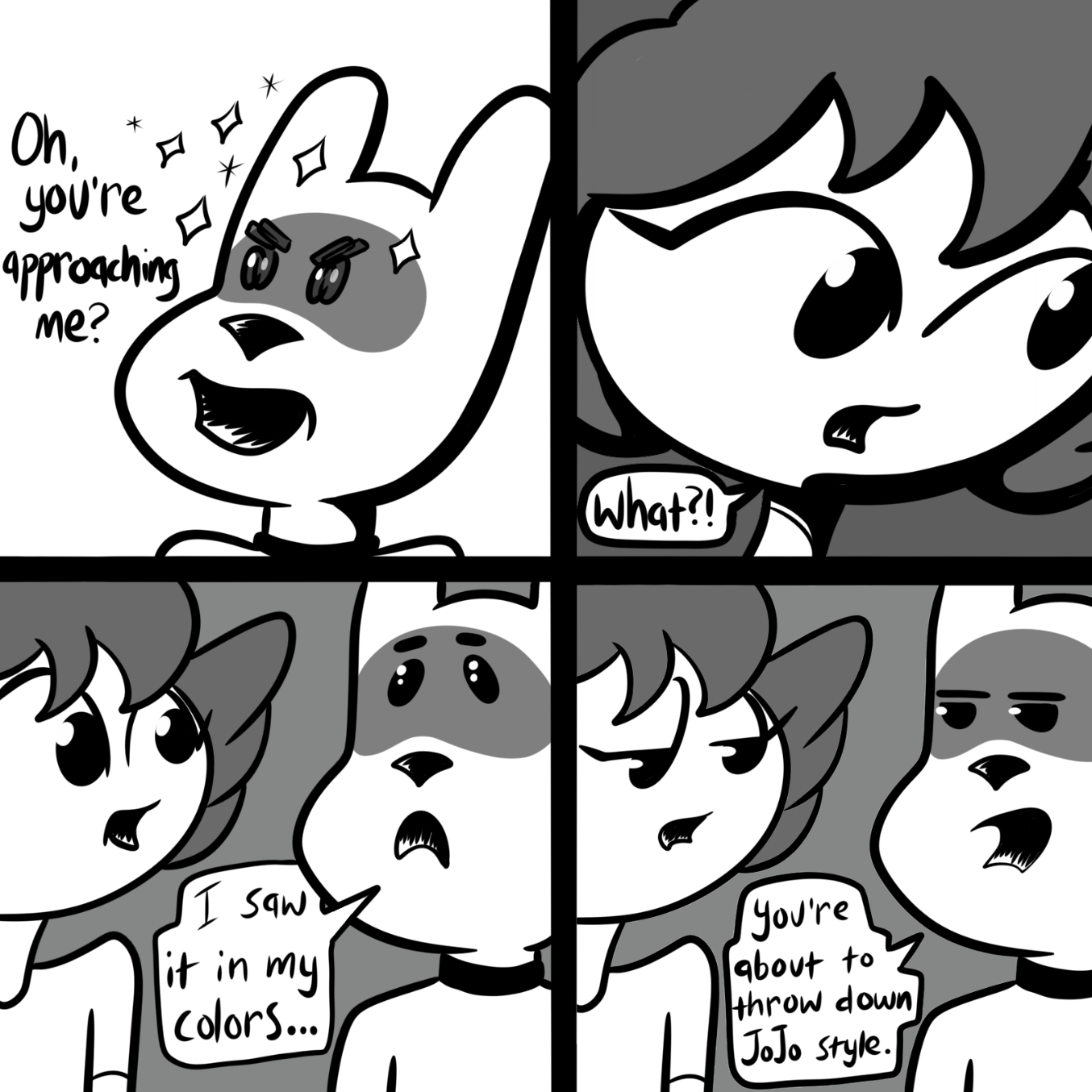  - Online Drawing Game Comic Strip Panel by Wizard Croissant